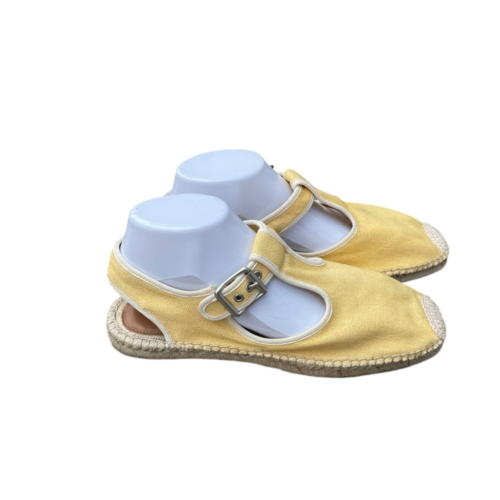 Re/Done Pale Yellow Mary Jane/Espadrille, Size‎ 11/11.5, NWOT